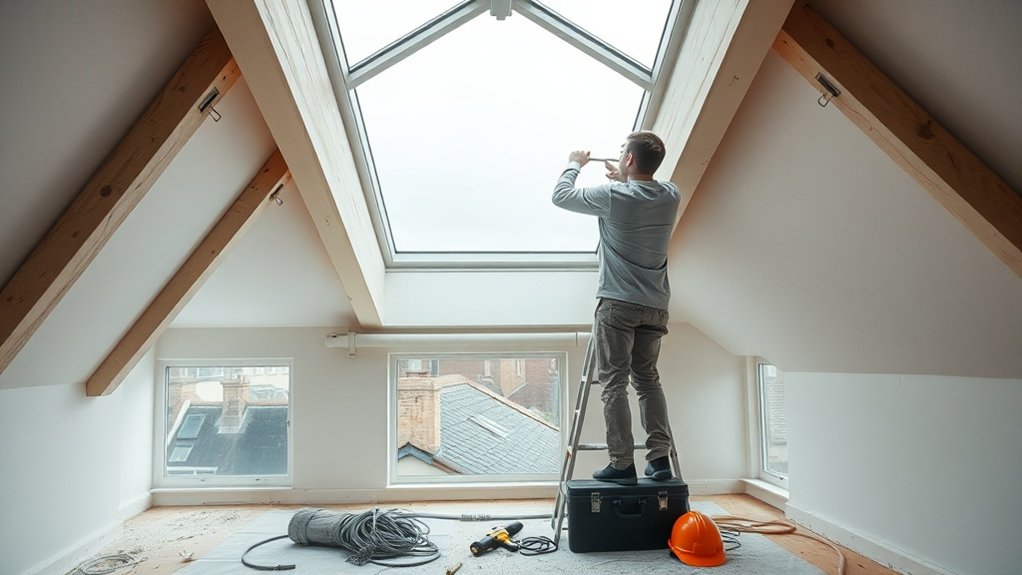 Electric Skylight Installation Slough